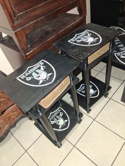 Raiders side tables