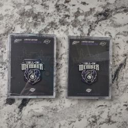 Brand New Ontario Reign Pin Set Sealed Package