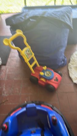 Mickey bubble lawn mower