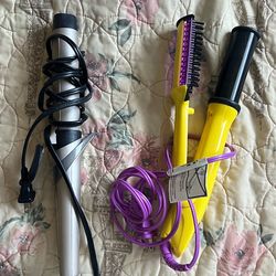 Curling iron for hairs