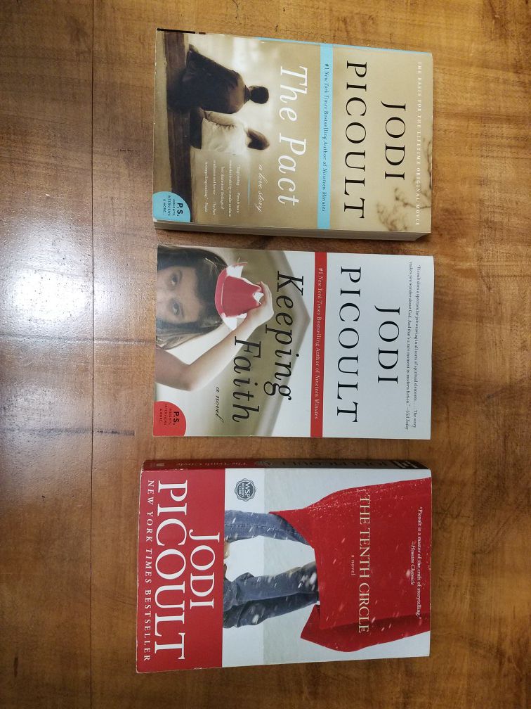 Jodi Picoult Books Set of 3
