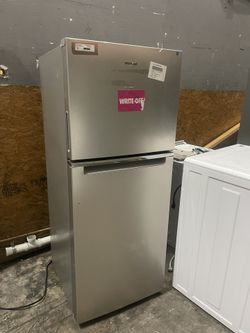 Refrigerator 24” Inches Wide Whirlpool Stainless Steel 