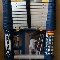 Werner TS1250 Telescoping Ladder (12.5 ft / 300 lb) – Like New
