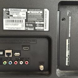 LG 65” Smart Tv