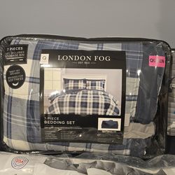 Comforter set with quilt and 1 king pillow