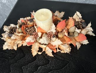 Vintage Candle Centered 