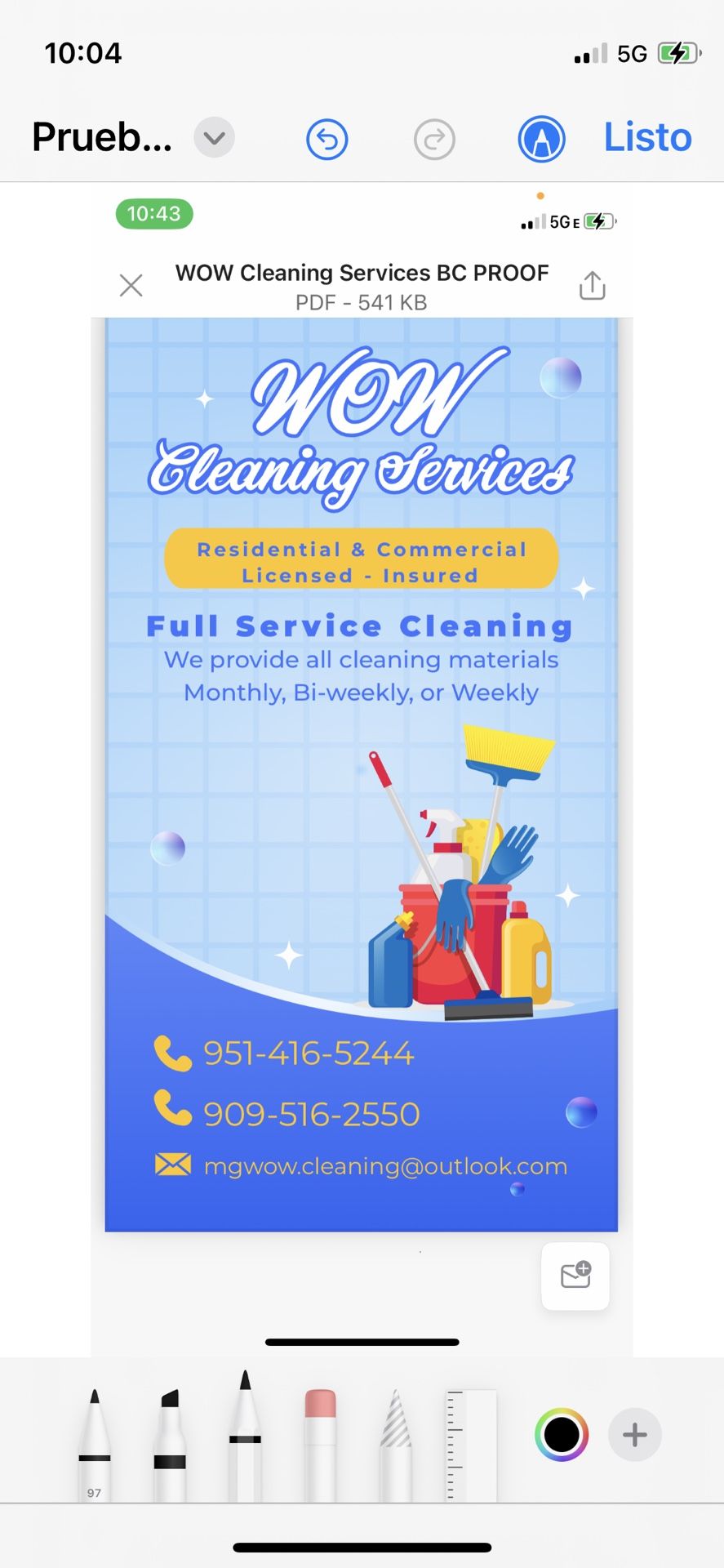 Cleaning!!!