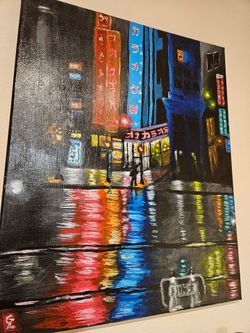 Acrylic paintings