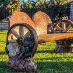 Decorative Concrete Bench