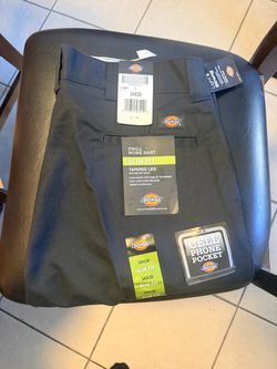 Dickies Slim Fit Twill Work Pants 34x30