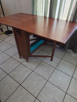 Mcm Drop Leaf Table