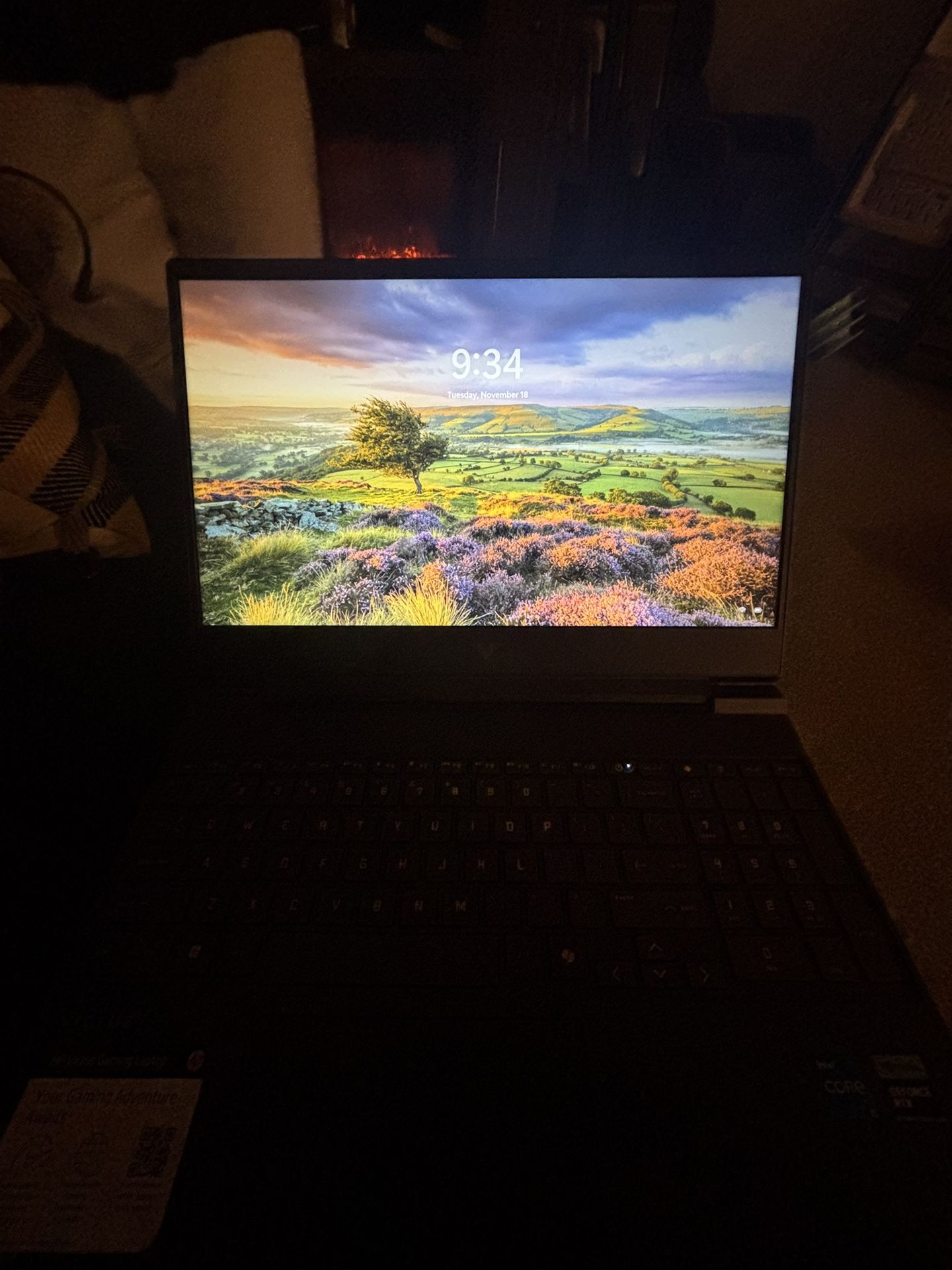 HP Victus 15 gaming laptop