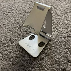 Silver Collapsible Phone Stand 