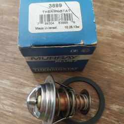 Car Thermostat Murray 3899 With Rubber Seal 195 degrees Fahrenheit  91 degrees Celsius NEW