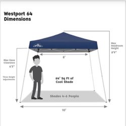 Yoli 10x10 Canopy