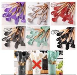 Kitchen Silicone 12Pcs Set 🧑‍🍳