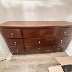 Solid Wood Dresser – Heavy & Sturdy 66 X 20 X 35 