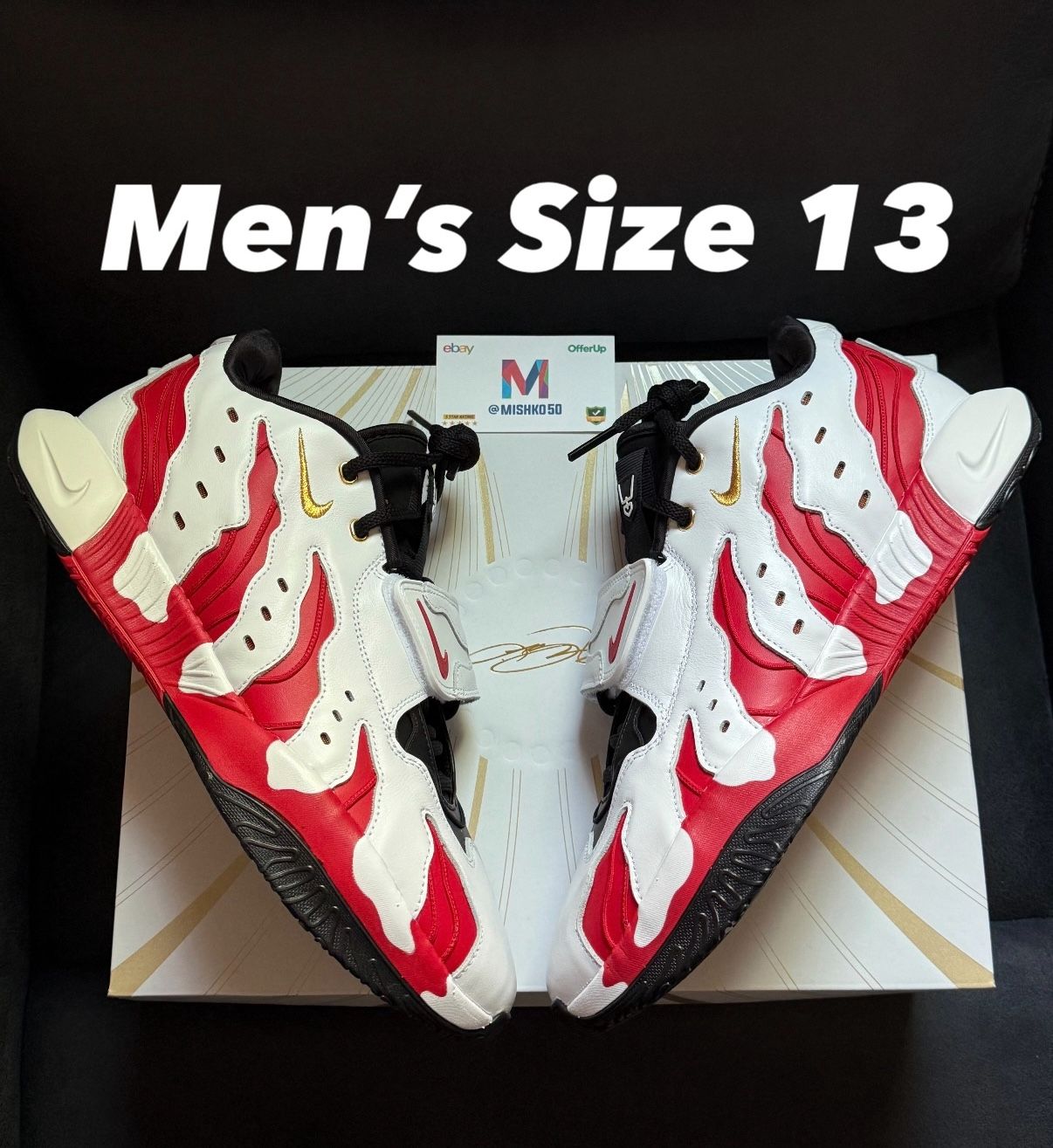 Nike LeBron 21 Prime 96 Air DT Max ‘96 Prime Time Deion Sanders Turf Cross Trainers Retro Jordan Men’s Size 13 Travis Scott White Cement 4 Kobe