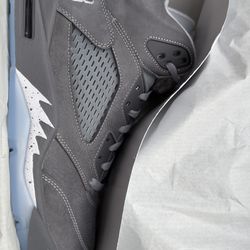 JORDAN 5 WOLF GREY SIZE 12