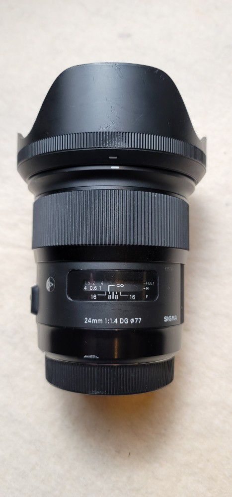 Sigma 24mm f/1.4 DG HSM Art Lens for Canon EF

