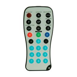 ADJ ELAR WR, Handheld IR Remote for Various Wash Lights with Programmable Effects
