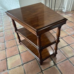 Unique High Quality Tiered Side Table