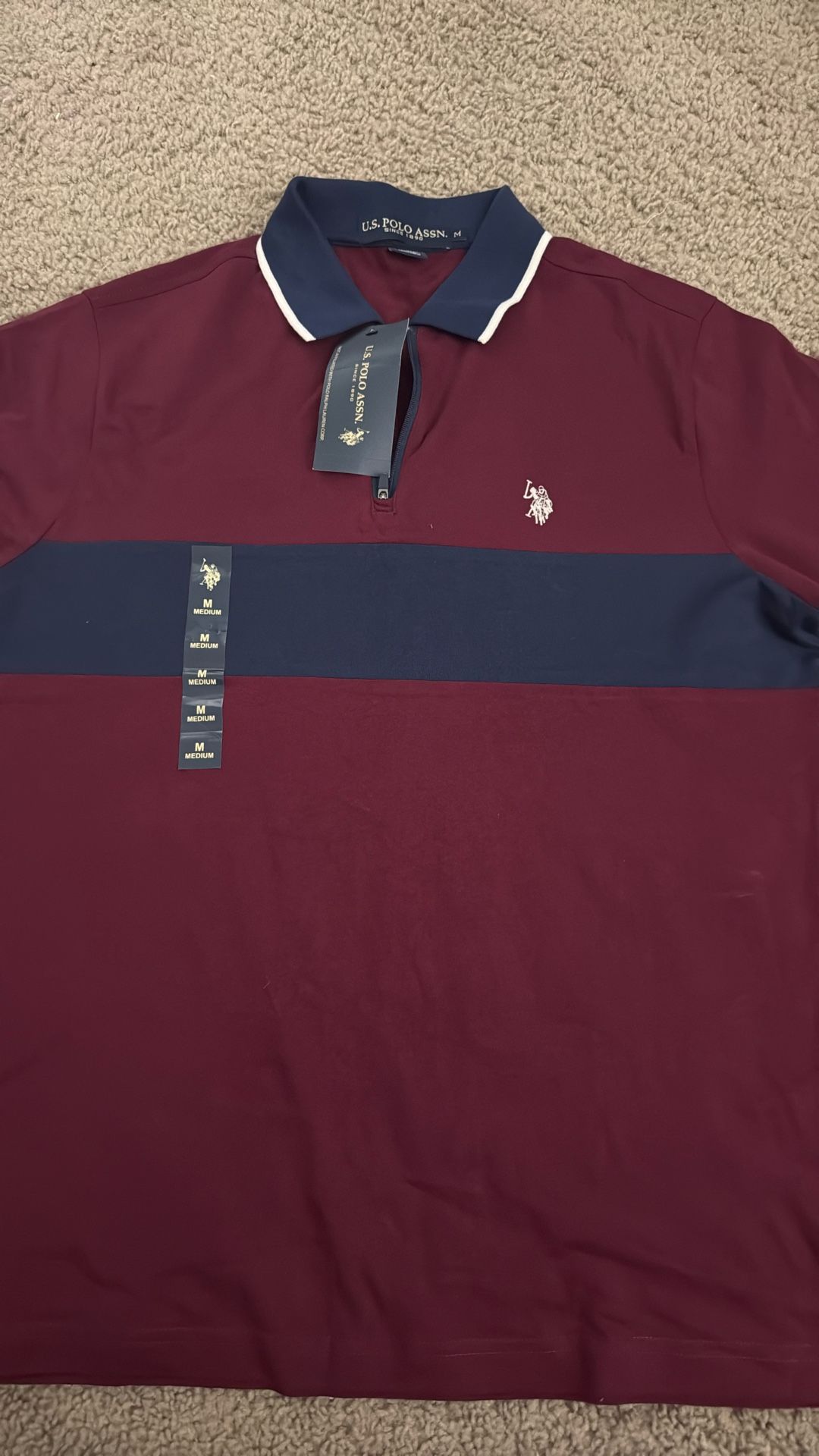 Red And green Polo Shirt