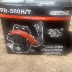 ECHO PB-580  216 MPH 517 CFM 58.2cc Gas 2-Stroke Backpack Leaf Blower with Tube Throttle