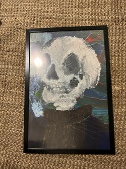Skeleton Poster With Frame