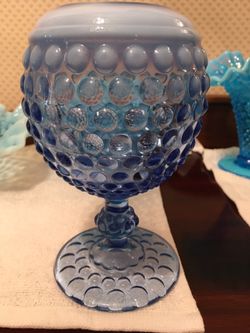 Blue goblet/glass