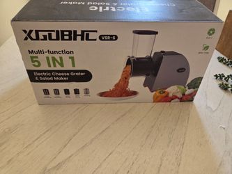 Electric Cheese Grater & Salad Maker Multi-Function 5 in 1 - New