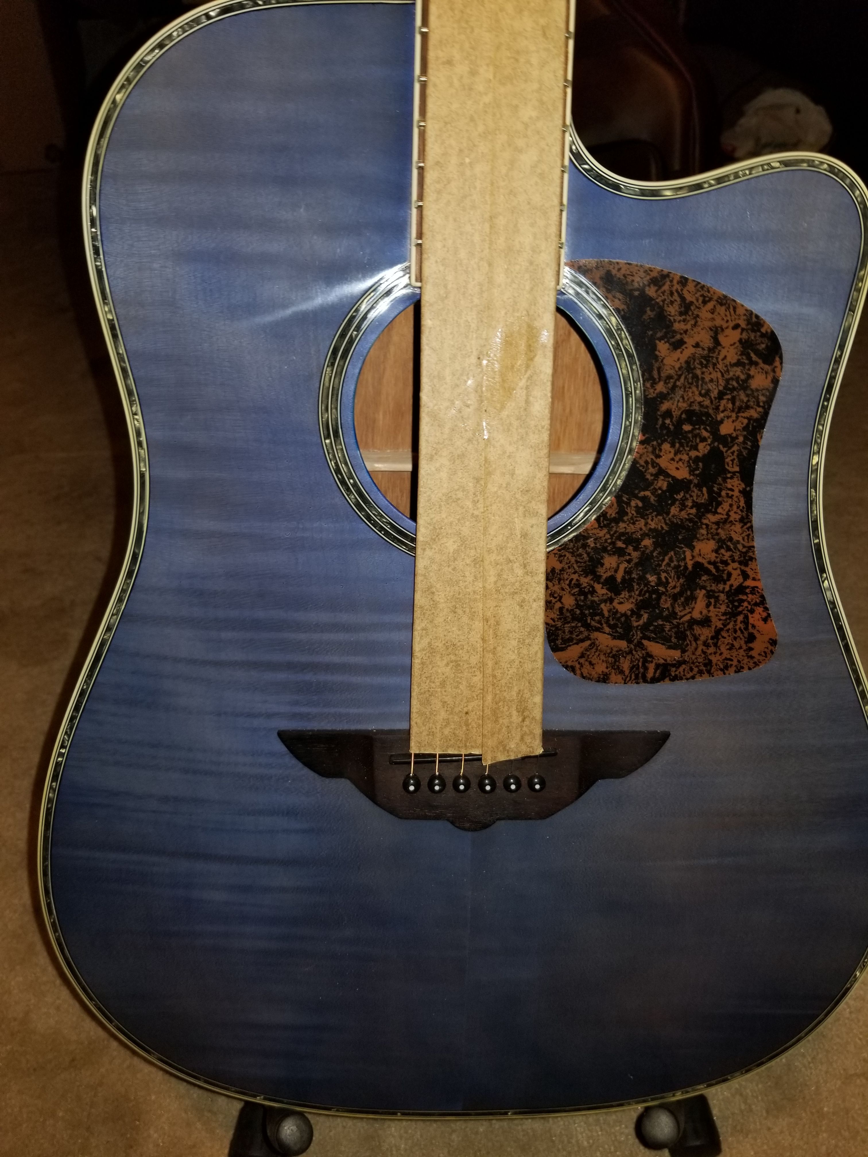 Keith Urban Denium Blue Acoustic Guitar