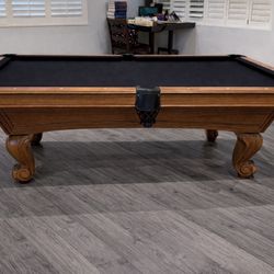 American Billiard 7’ Pool Table (Free Delivery & Pro Setup) New Felt Any Color + All Accessories 
