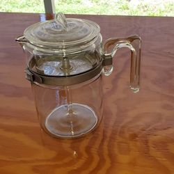 Vintage Pyrex Glass Coffee Perculator