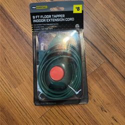 9ft Floor Tapper Indoor Extension Cord 