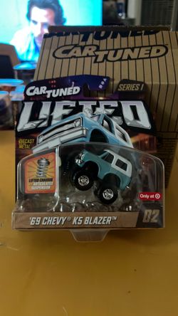 Car tuned lifted 69 Chevy blazer diecast