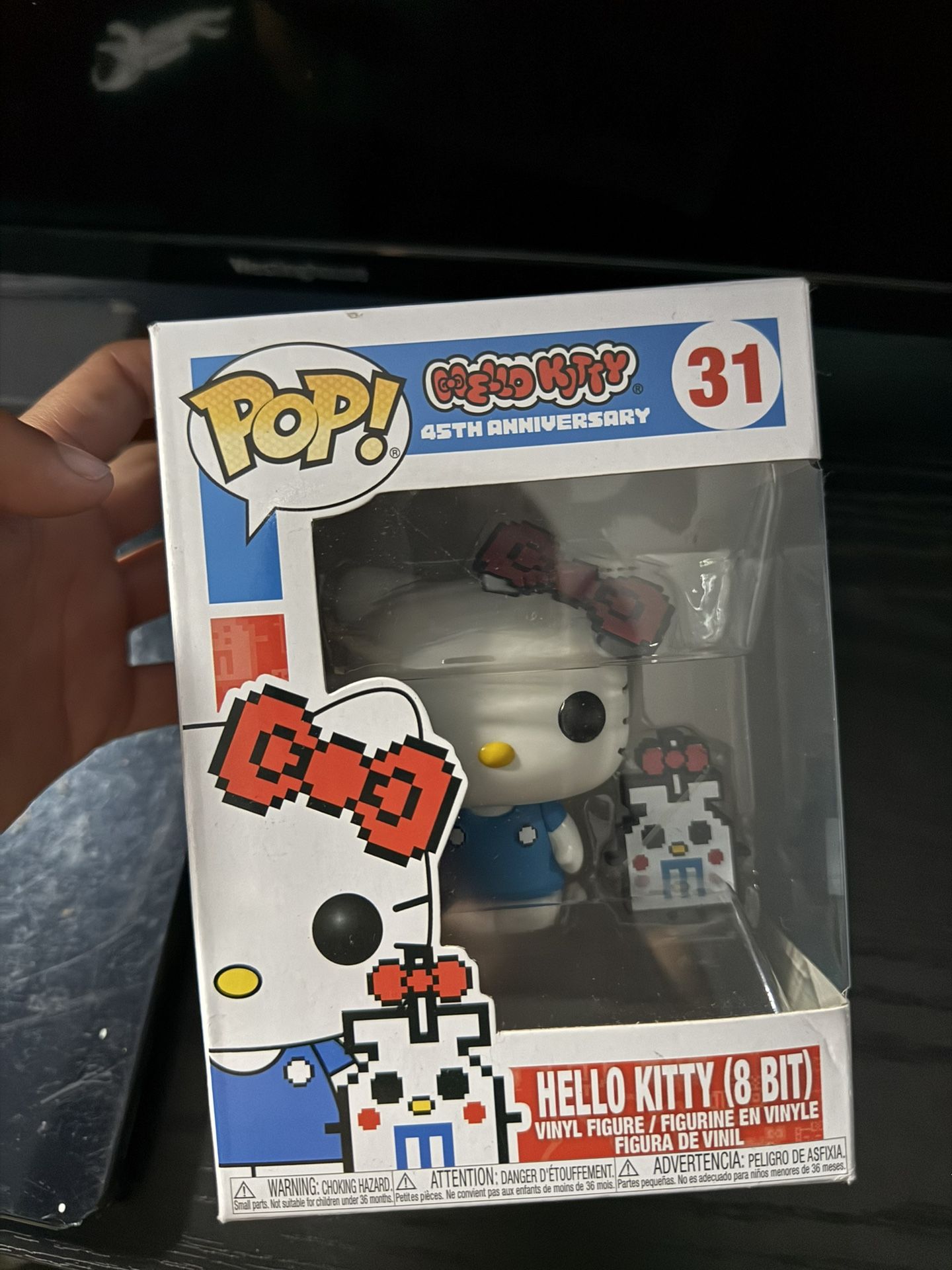 SANRIO HELLO KITTY - CLASSIC 8-BIT BOW (WITH CHASE*) POP VINYL FIGURE FUNKO