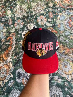 Vintage Chicago Blackhawks Laser Sports Specialties SnapBack