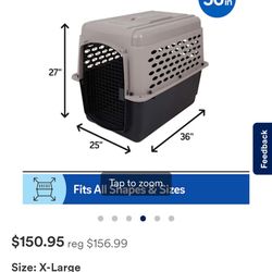 Pet Kennel (Dog/Cat) – Retail $170 After Tax – Selling for $85