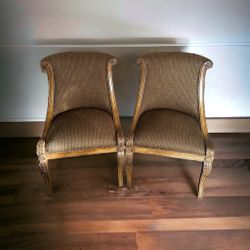 Vintage Wooden Chairs 