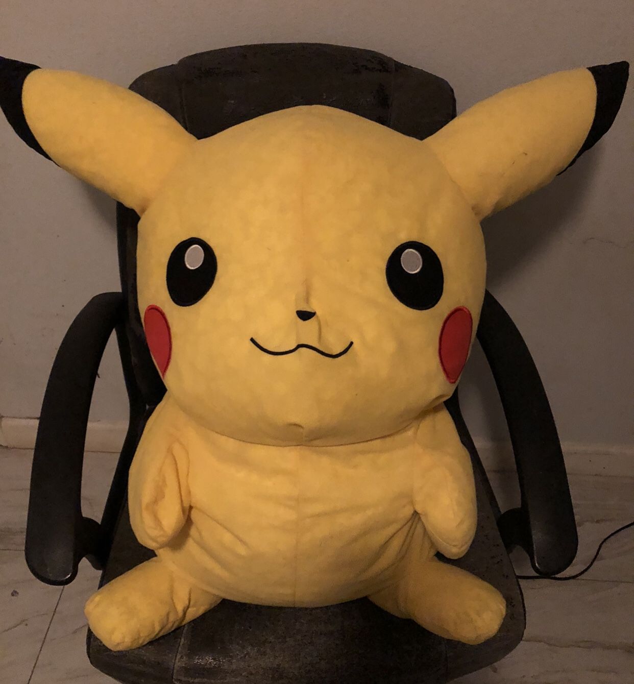 Giant Pikachu Bean Plush From Pokémon 