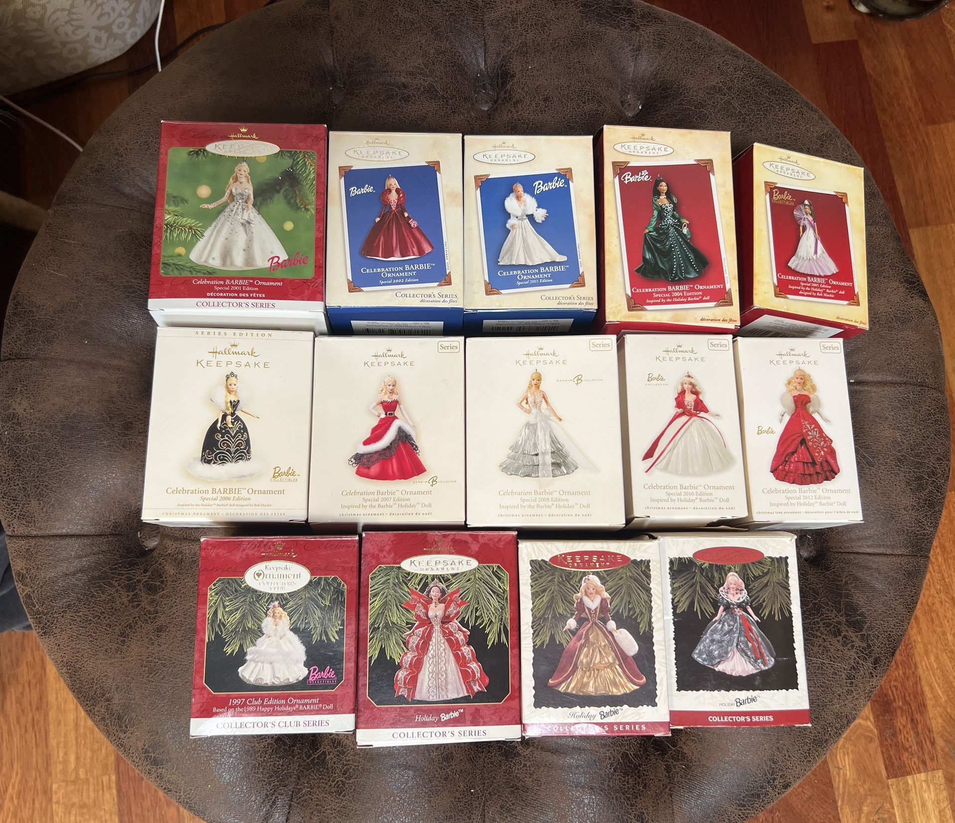 Hallmark Barbie Christmas Ornaments- Lot Of 14 Or Singles