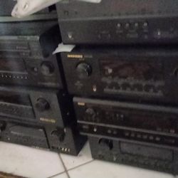 ---  READ First ---- not all channels work sterio cinema theater surround sound fm reciever Marrantz