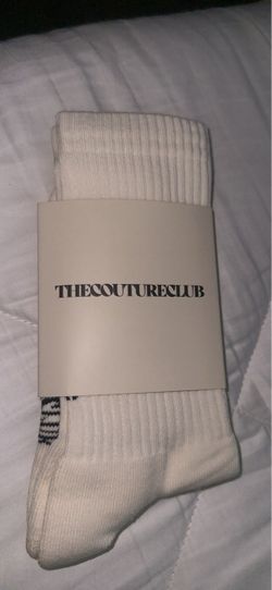 The couture club beige socks