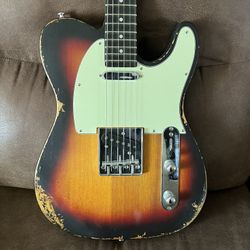 Fojill Relic Telecaster - Mahogany Body