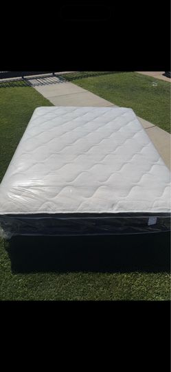 queen or full mattress only new we deliver local colchon nuevo