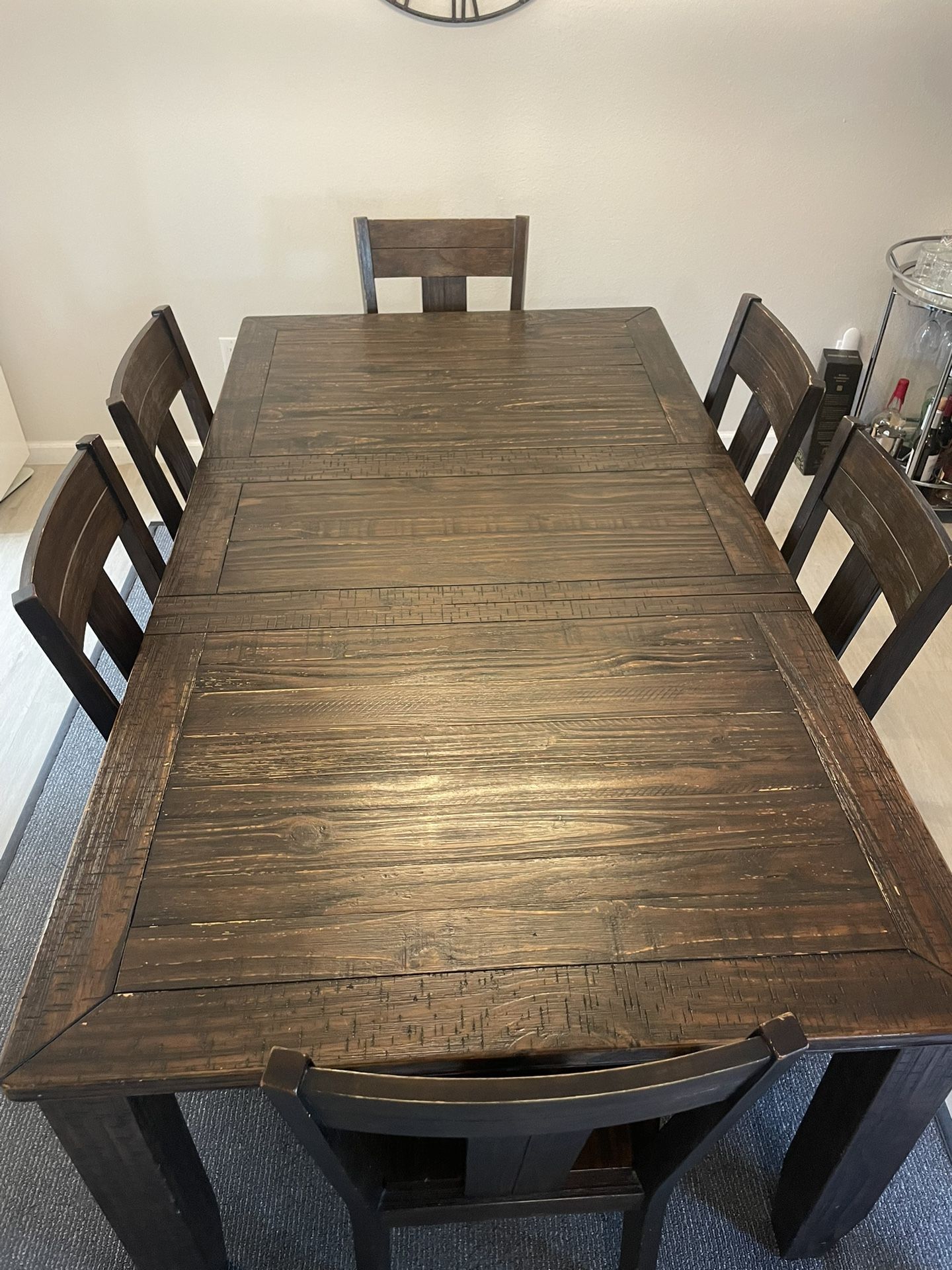 Dinning Table With 6 Chairs