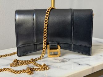Balenciaga Leather Hourglass bag