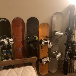 Skis And Snowboards 