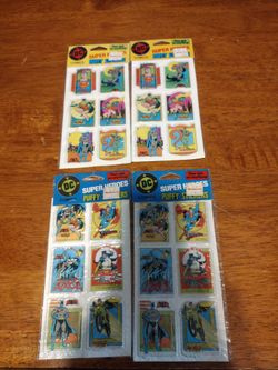 Vintage Puffy Stickers. Brand New Sealed. 1988